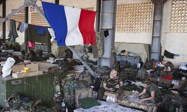 Die französischen Truppen in Mali