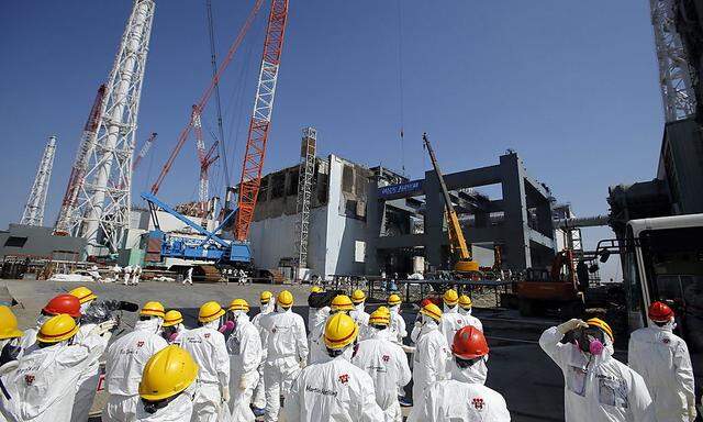 Atomruine und Sorgenkind: das Akw in Fukushima.