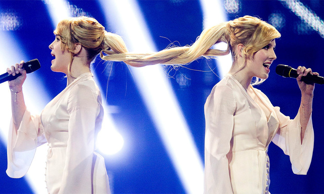 Die russischen Schwestern boten eine glattgebügelte Pop-Nummer dar.