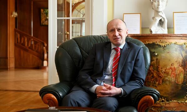 Vasyl Khymynets, ukrainischer Botschafter 