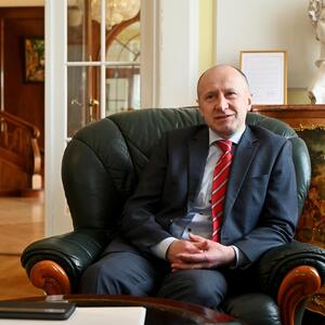 Vasyl Khymynets, ukrainischer Botschafter 