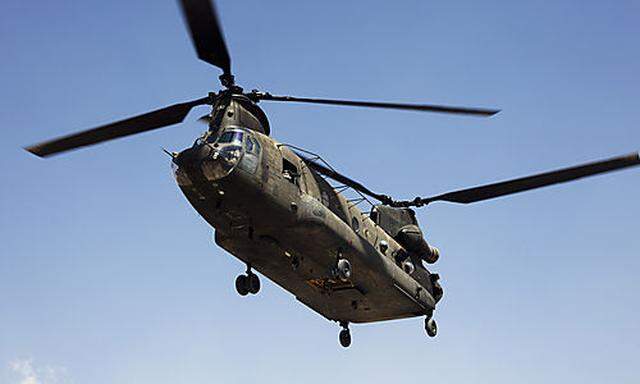 ISAF-Helikopter in Afghan - Taliban sprechen von Abschuss 