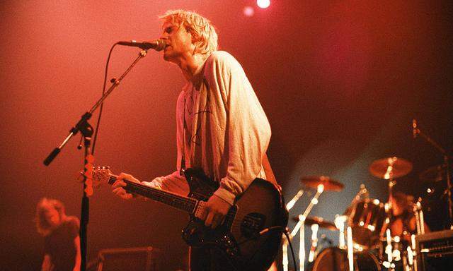 Nirvana bei einem Konzert am 24. Juni 1992