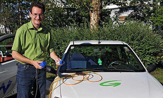 Matthias Koechl, der Mann mit dem Elektroauto
