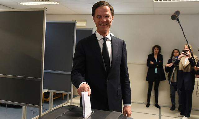 Mark Rutte könnte nach der Parlamentswahl sein drittes Kabinett bilden.