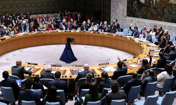 UN-Sicherheitsrat in New York.