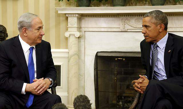Benjamin Netanyahu und Barack Obama.