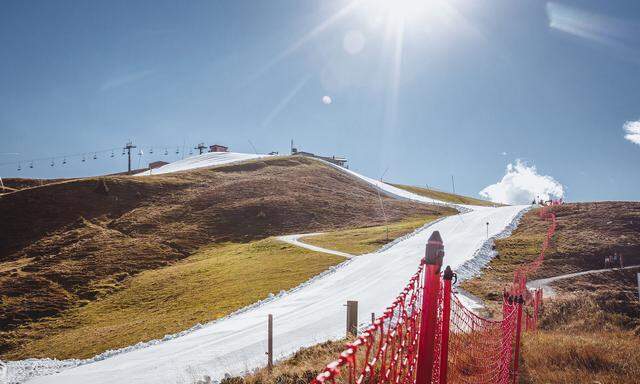 Wie lang fällt noch genug Schnee zum Skifahren?