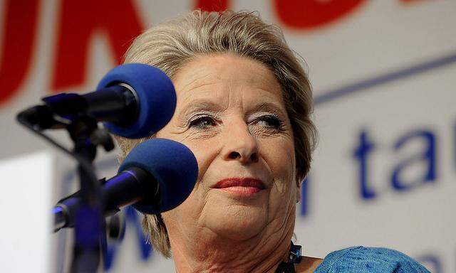 Archivbild: Ursula Stenzel bei einem früheren Wahlkampf-Termin der FPÖ