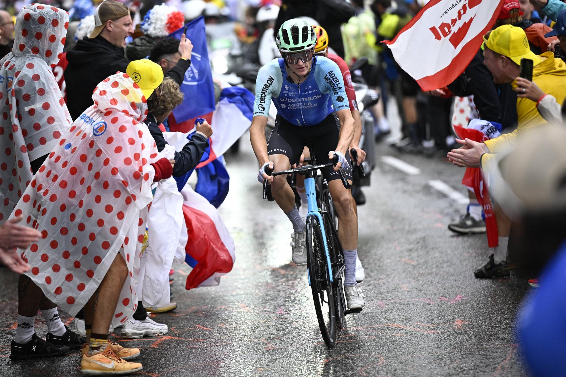 Felix Gall na peto mesto na Dirki po Franciji, Pogačar pred zmago