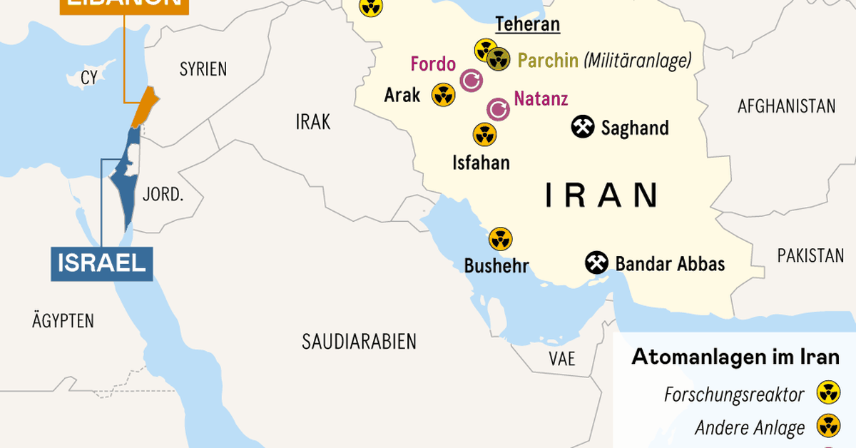 How can Israel attack the Iranian nuclear program?