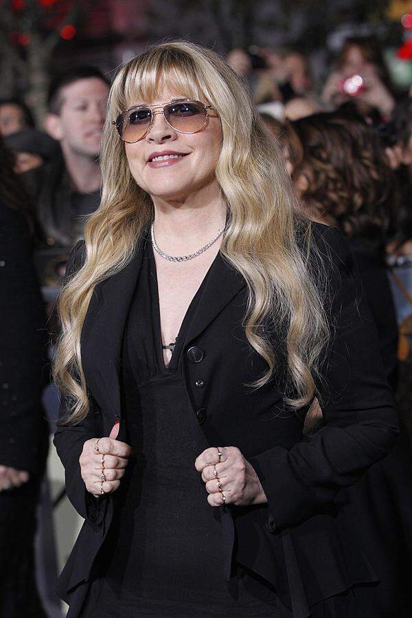 Auch Musikerin Stevie Nicks ließ sich die Premiere nicht entgehen.