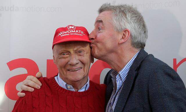 Niki Lauda und Michael O'Leary