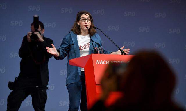 Julia Herr dürfte in der SPÖ aufsteigen.