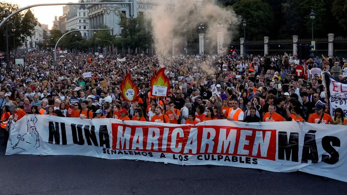 Her eviction triggered new elections: Spaniard Maricarmen has died