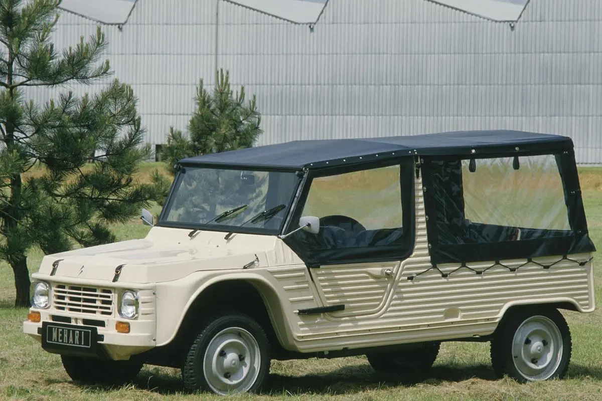 Auto Abdeckplane Für Citroen Mehari 1968-1988 - Wasserdicht Mit Reißverschluss