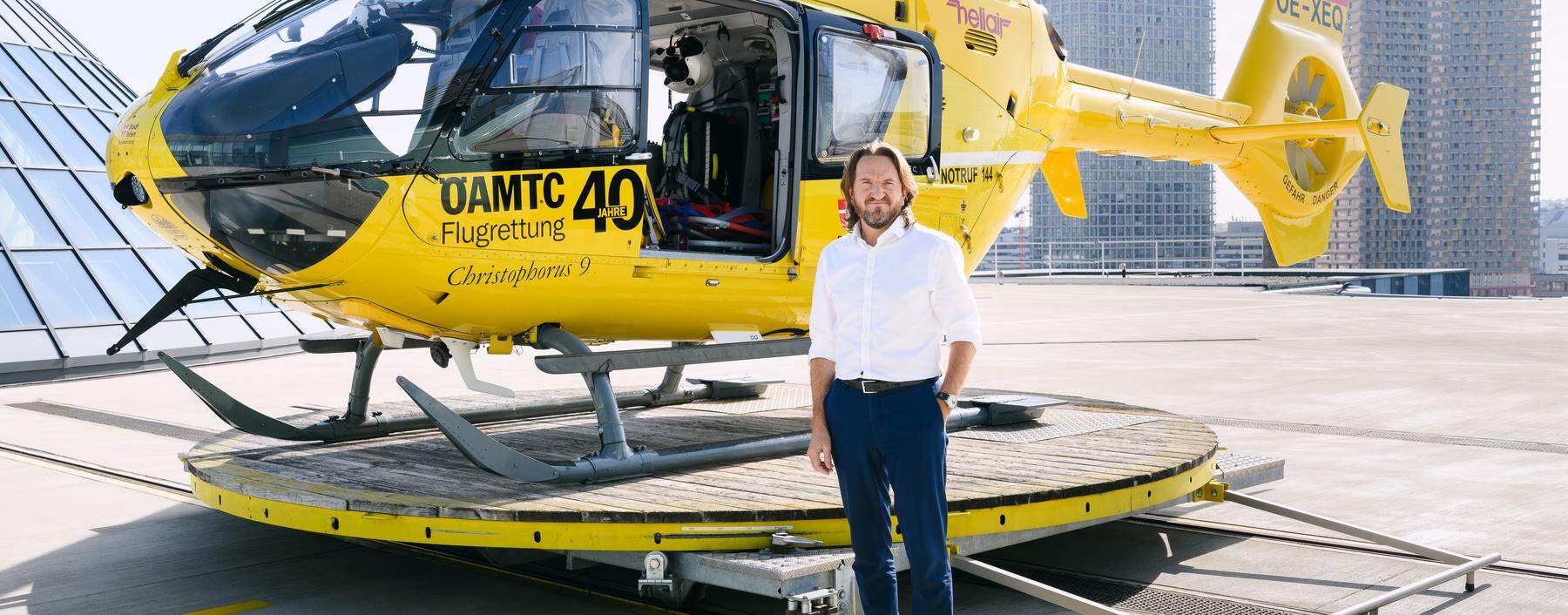 Marco Trefanitz verantwortet als CEO die Finanzen der ÖAMTC-Flugrettung und ist für die Geschäfte der HeliAir zuständig. 