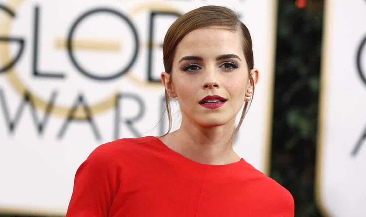 Emma Watson trug bei den Golden Globe einen der "Mise en Dior" Ohrringe.