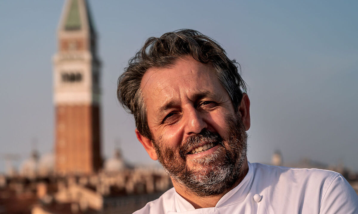 Sternekoch Cristiano Tomei, so kreativ wie unkonventiell.