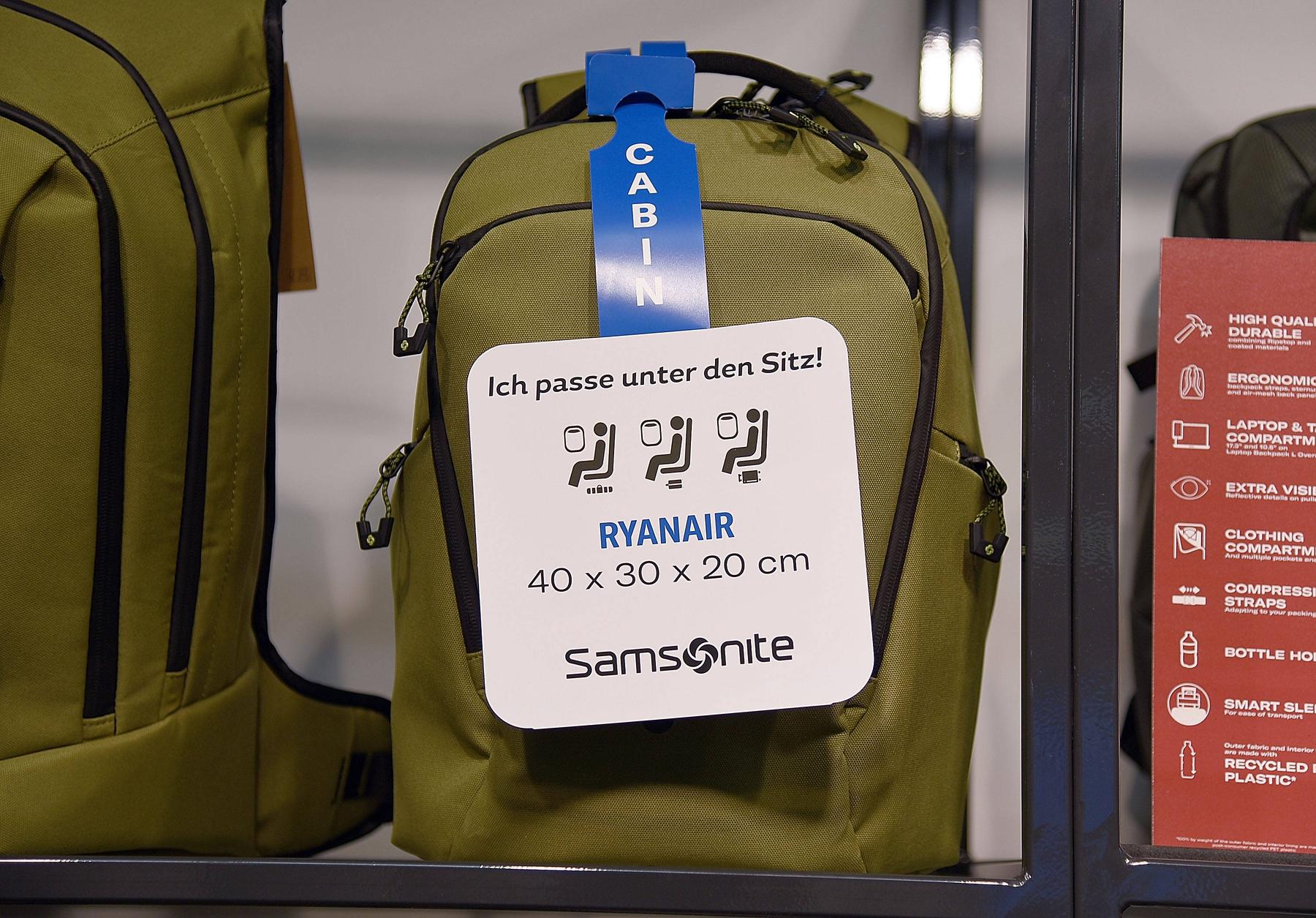 Mit dieser Maßnahme geht der Billigflieger Ryanair gegen zu große Gepäckstücke vor