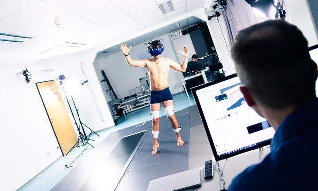 Virtual und Extended Reality wird auch im Digital Health Lab der FH St. Pölten eingesetzt.