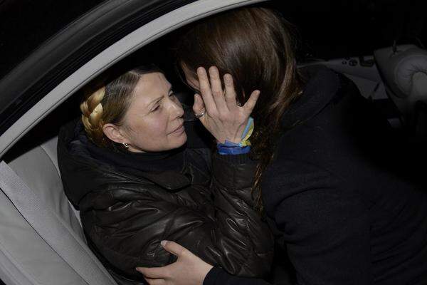 Jewgenija Timoschenko hatte sich stets vor der Weltöffentlichkeit für die Freilassung ihrer Mutter eingesetzt.