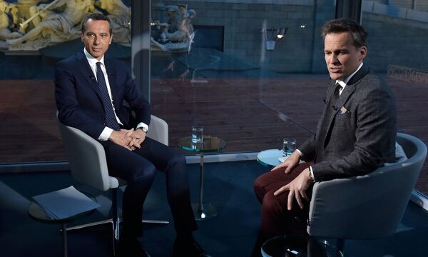 Kern und Leitner im ORF-Sommergespräch 