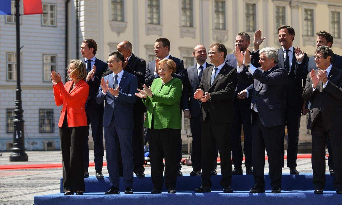 Applaus im Gleichklang beim Gipfel in Sibiu. Geht es um Konkretes, sind die Staats- und Regierungschefs weniger harmonisch.