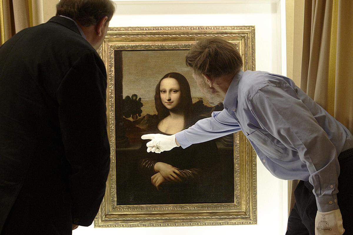 Какая картина. Isleworth Mona Lisa. Картина напротив моны Лизы. Смешные моменты с Моной и шестой.