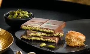 Die „Lindt Dubai Chocolade" kommt streng limitiert auf den Markt.