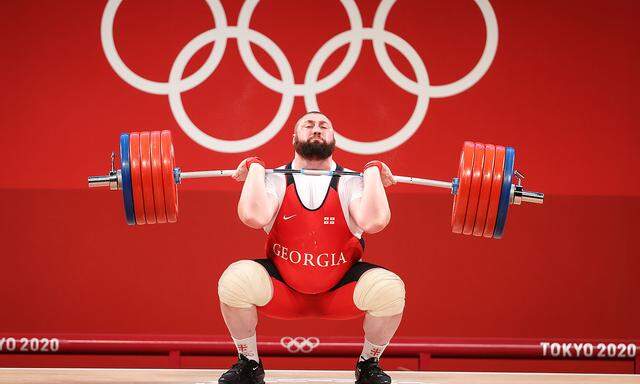 Gewichtheber bei Olympia