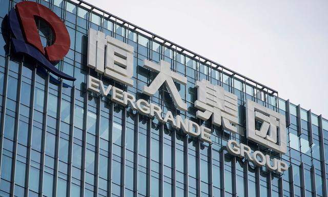 Archivbild des Hauptquartiers der Evergrande Group in Shenzhen, China.