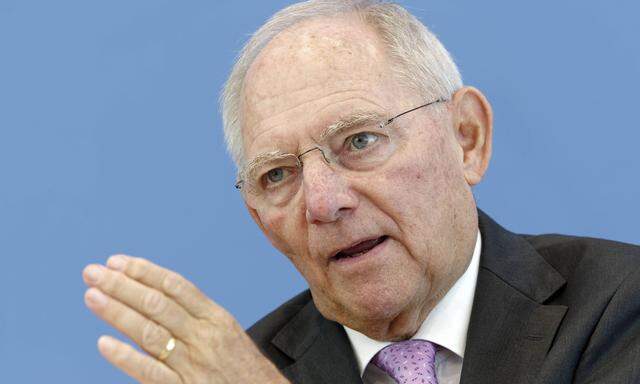 Wolfgang Schäuble.