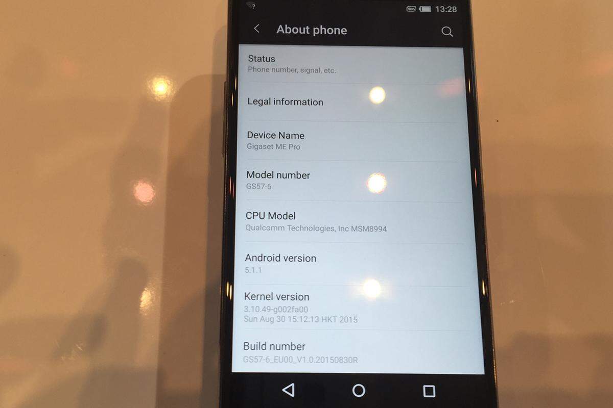 Bei der Benutzeroberfläche setzt der deutsche Hersteller auf Android in der Version 5.1.1. alias Lollipop.