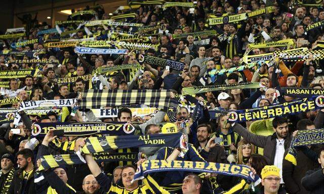 Turkey super league derby match between Fenerbahce and Besiktas at Sukru Saracoglu Stadium in Istanb