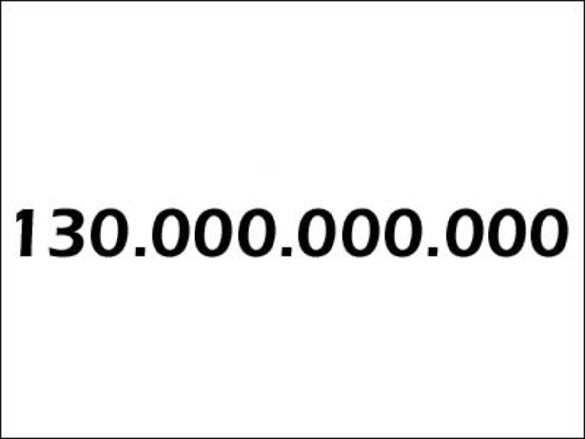 130 Milliarden Dollar: So hoch war der Budgetüberschuss, den Ex-Präsident Bill Clinton seinem Nachfolger hinterließ.