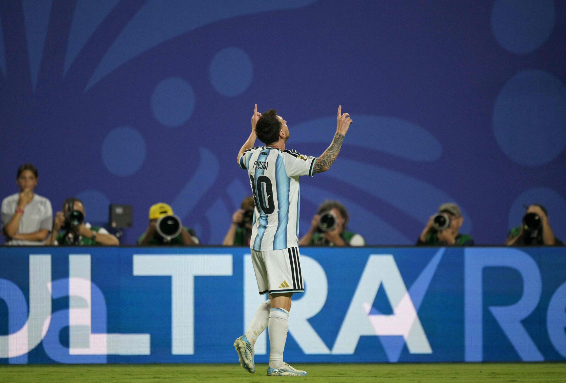 Messi matches World Cup scoring record, but Mbappé holds advantage