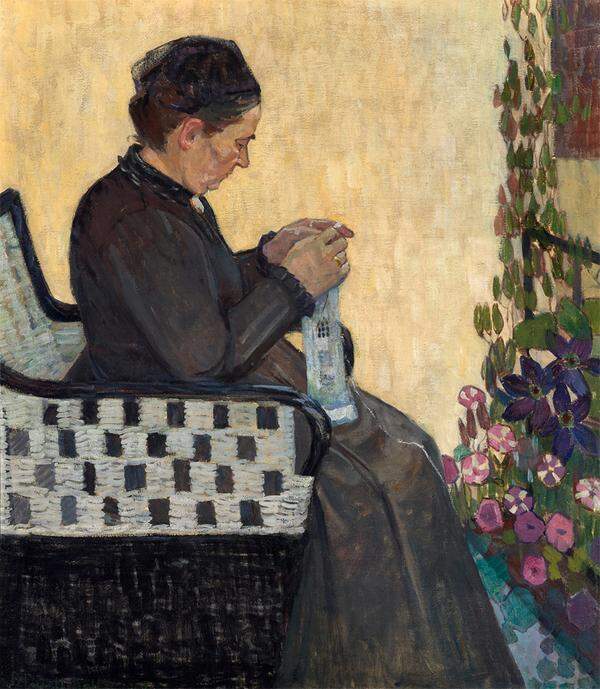 Broncia Koller-Pinell, Die Mutter der Künstlerin, 1907
