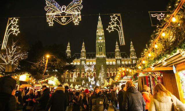 Saisonstart: Der Christkindlmarkt auf dem Wiener Rathausplatz hat wieder geöffnet. (Archivbild)