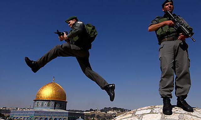 ISRAEL JERUSALEM DAY MAGAV BORDER POLICE