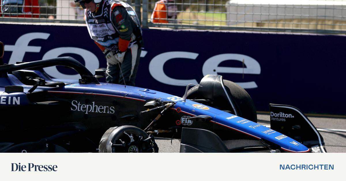 Alex Albon’s Williams Car Crash at Australian Grand Prix Results in Logan Sargeant Sacrificing Race Spot