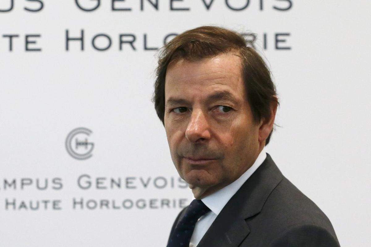 Richard Lepeu ist nach dem Rücktritt seines Kollegen Bernard Fornas nunmehr alleiniger CEO von Richemont. Sein Jahresgehalt 2015 betrug 12,6 Millionen Euro. Im Jahr zuvor hatte Lepeu noch etwa 50 Prozent mehr verdient.