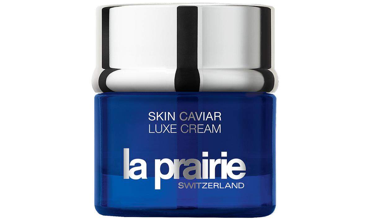 ... zelebrieren die Lancierung von neuen Texturen der mit Caviar Premier angereicherten Skin Caviar Luxe Cream (50 ml um 427 Euro).