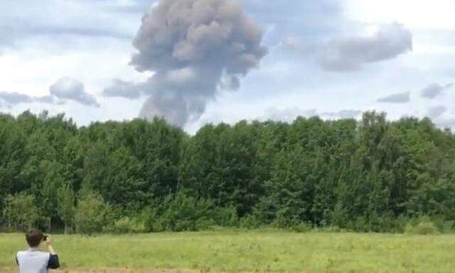 Explosion in Dserschinsk