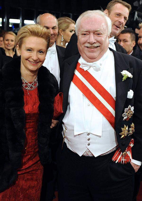 Der Wiener Bürgermeister Michael Häupl (SPÖ) und seine Gattin Barbara Hörnlein.