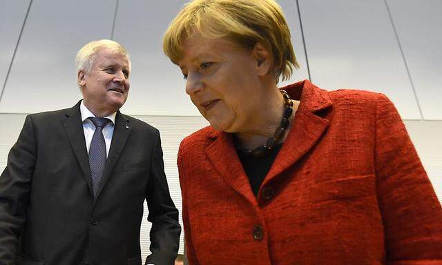 Man gibt sich wieder einig: CSU-Chef Horst Seehofer und CDU-Chefin Angela Merkel. Jetzt ist die SPD noch zu überzeugen.