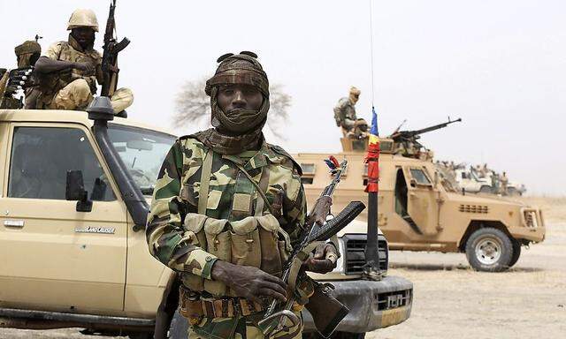 Soldaten aus dem Tschad sind in Nigeria gegen Boko Haram im Einsatz.