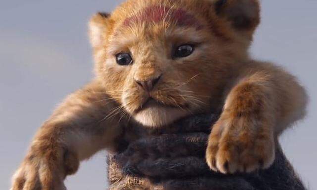 Disneys "König der Löwen" Simba. 