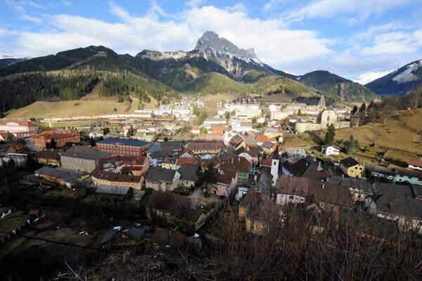 Eisenerz ist mit einem Durchschnittsalter der Bevölkerung von 54,6 Jahren die „älteste“ Gemeinde Österreichs.
