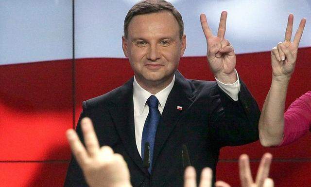 Für Andrzej Duda stimmten 34,8 Prozent der Wähler. 